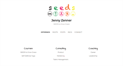Desktop Screenshot of jennyzenner.com