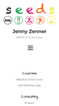 Mobile Screenshot of jennyzenner.com